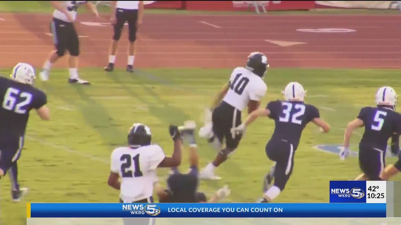 Elberta High School football fans help their team take home the Friday