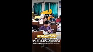 HONORARY TEACHERS BANNED FROM TEACHING, HERE IS THE PRINCIPAL'S TAKE #short