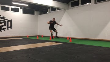 Zig Zag Side Shuffle