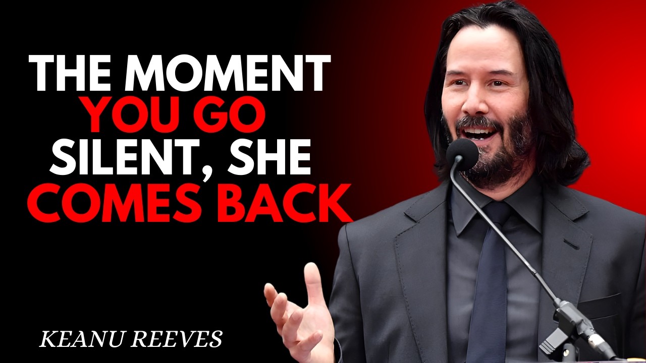 The Moment You Go Silent, She Comes Back Keanu Reeves