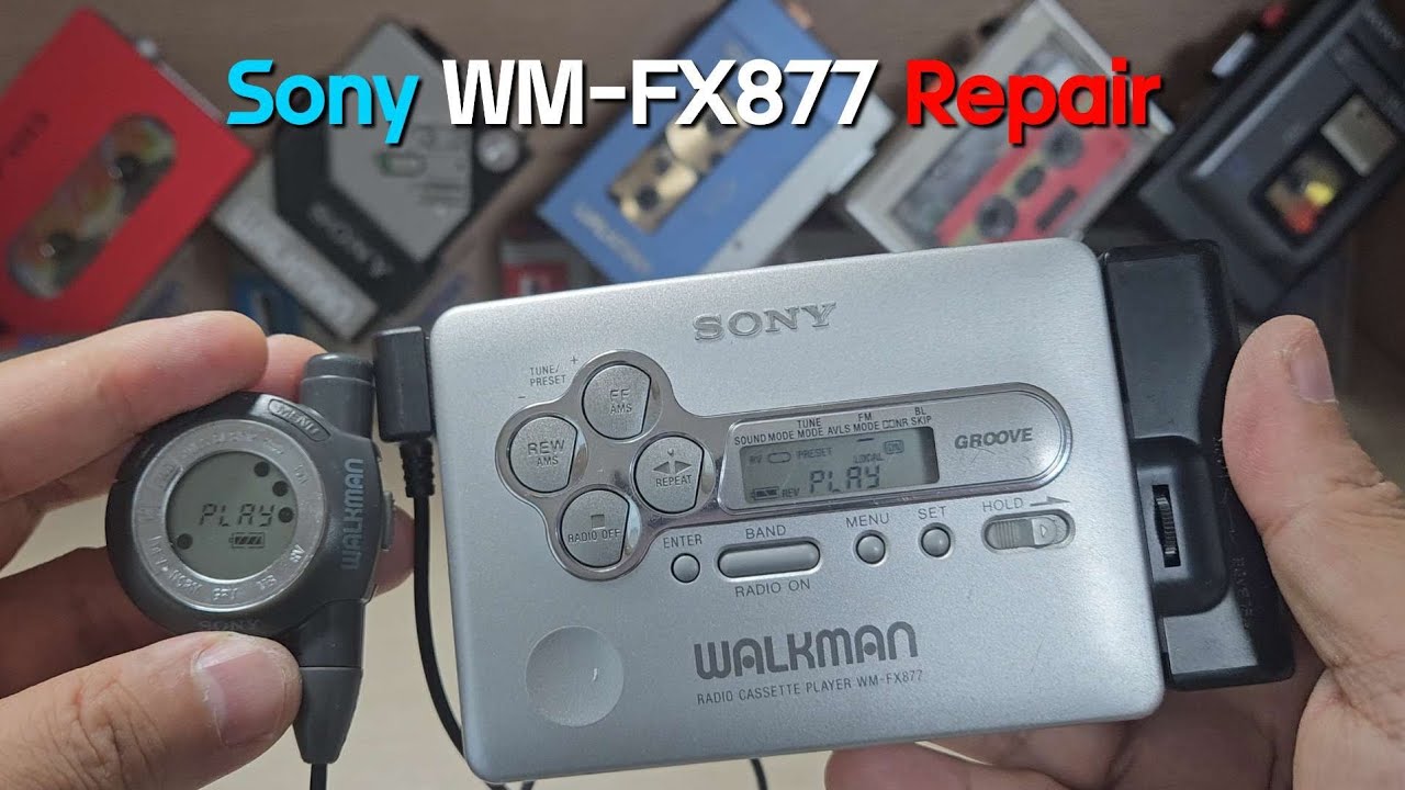Sony WM-FX877 Repair Cassette Player Walkman - YouTube