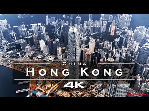 Hong Kong 🇭🇰 - by drone [4K]
