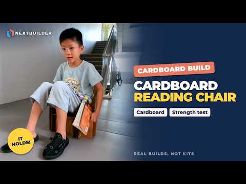 Make a Cardboard Reading Chair