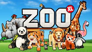 I Built a Giant Lego Animal Zoo