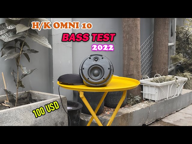 Harman Kardon Omni 10 Bass Test 2022 | Loa bluetooth nhỏ gọn 50w