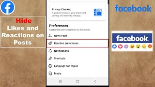 How to hide likes and reactions on your facebook profile posts