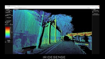 IRIDESENSE 3D Multispectral LiDAR solution Point Clouds examples