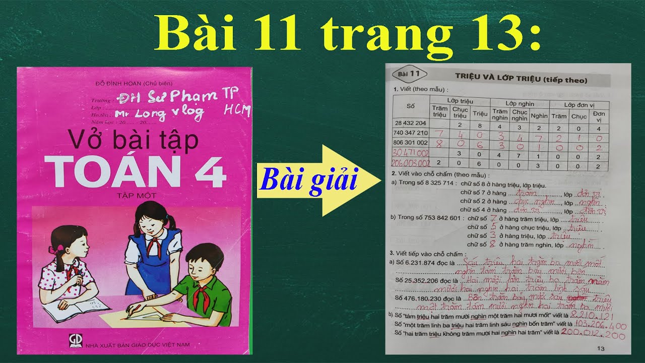 Hướng Dẫn Giải Vở Bài Tập Toán Lớp 4 Tập 1 Tiểu Học -... - youtube