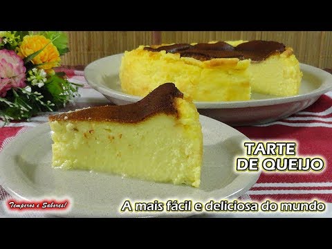 Vídeo: Tarte De Queijo