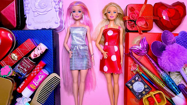 Barbie Princess Pool & Beach In One Doll Room | Easy Craft Easy To Store !!!