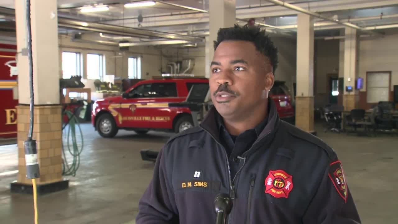 Louisville Fire captain gives update on team sent to help with rescue