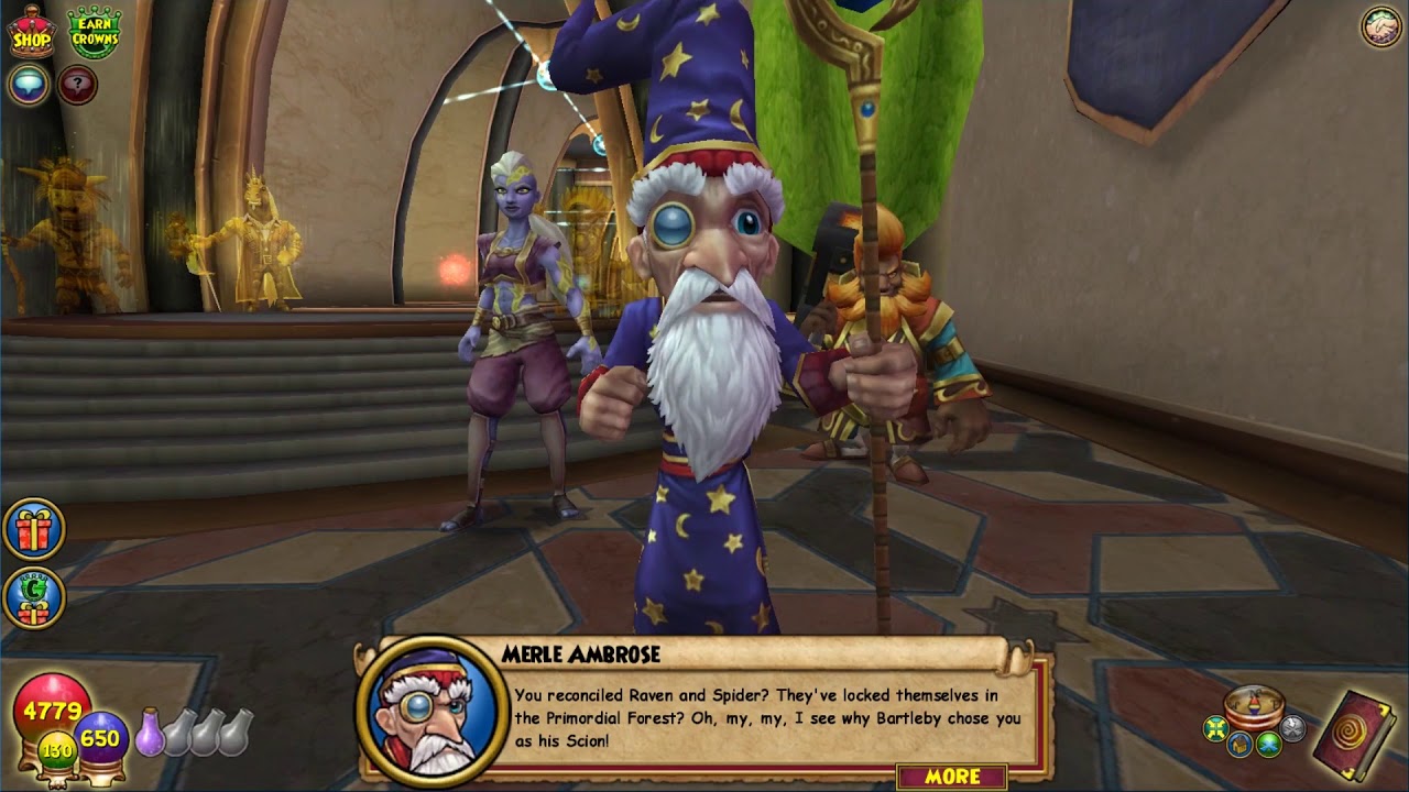 Returning to the Arcanum, Empyrea Part 2 Ending - Wizard101