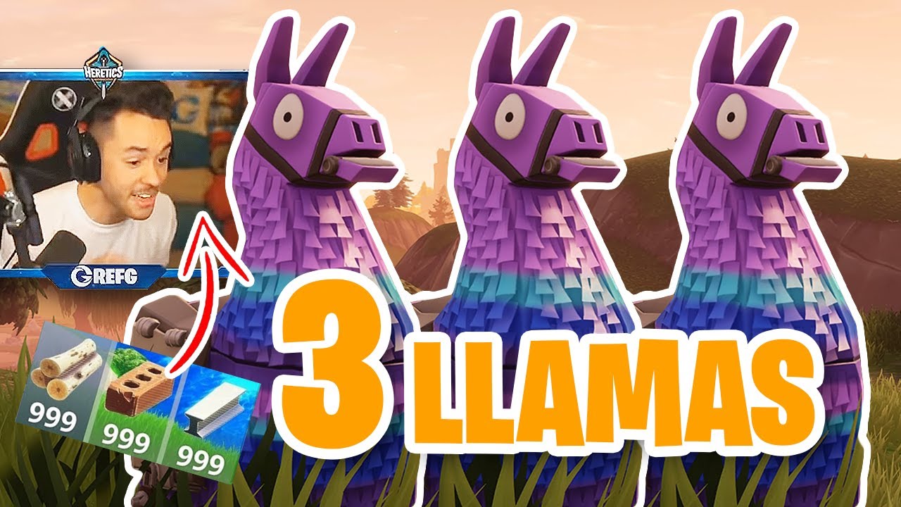 Encuentro 3 LLAMAS y se las doy a TheGrefg... *TERMINA EN 1V1 ÉPICO* | Stream Sniping a TheGrefg #2