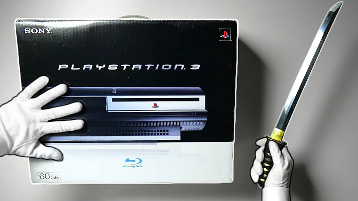 PS3 UNBOXING! Original Playstation 3 Fat Console 60GB PS2 Backwards Compatible