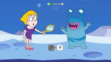 Save The Girl - Gameplay Walkthrough Part 5 - New Levels Solution Funny Wins/Fails iOS/Android