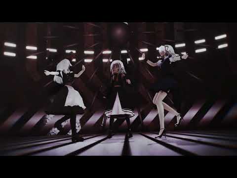 【東方MMD】黒い主人公達でURUSaaA愛