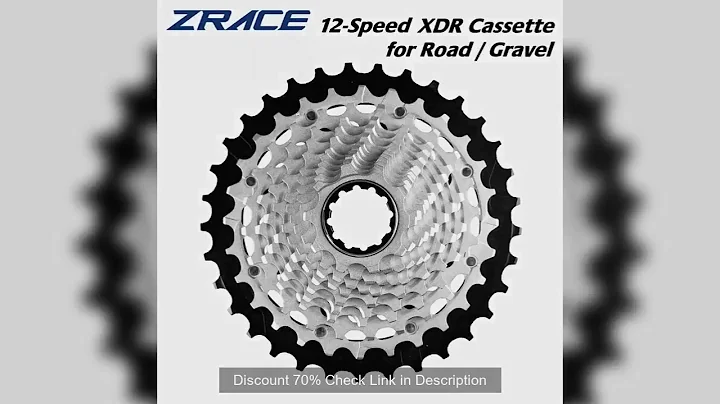 2024 New! ZRACE XDR 12-Speed Cassette for Road/Gravel, CNC fully hollow and super light, 10-28T / 10