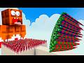 100x CHOCOLATE + 1x HIANT vs 1x EVERY GOD Totally Accurate Battle Simulator TABS