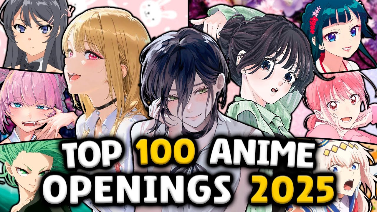 TOP 100 ANIME OPENINGS OF 2025