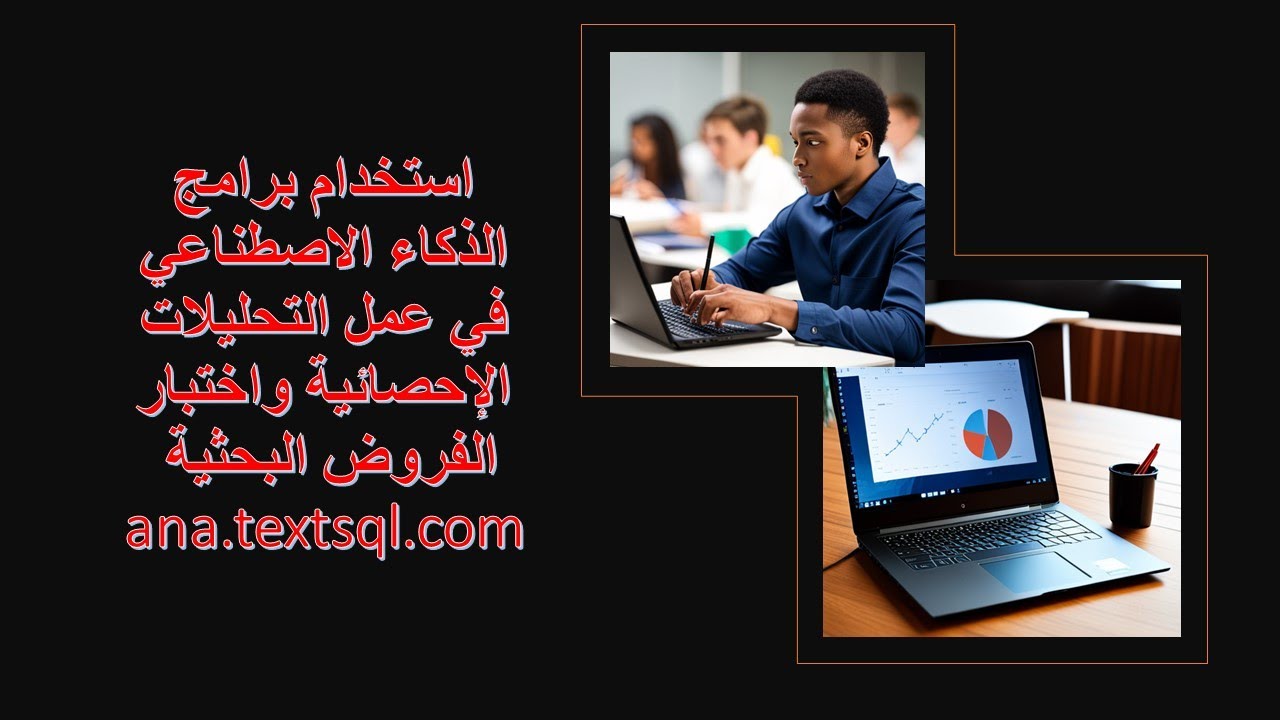 أفضل وأقوى برامج الذكاء الأصطناعي لإجراء التحليلات الإحصائية واختبار الفروض البحثية ana.textsql