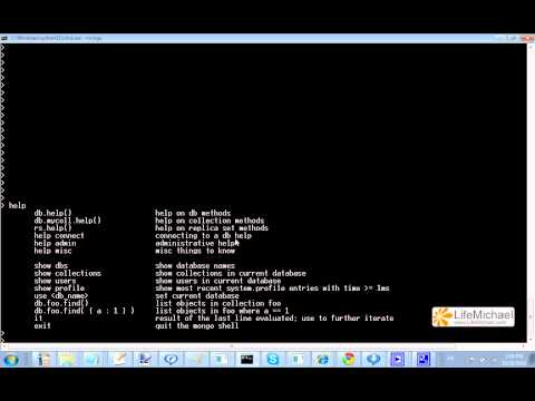 The MongoDB help() Function 1/2