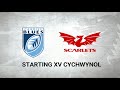 Scarlets Team Line-up to take on Cardiff Blues 31.12.2017