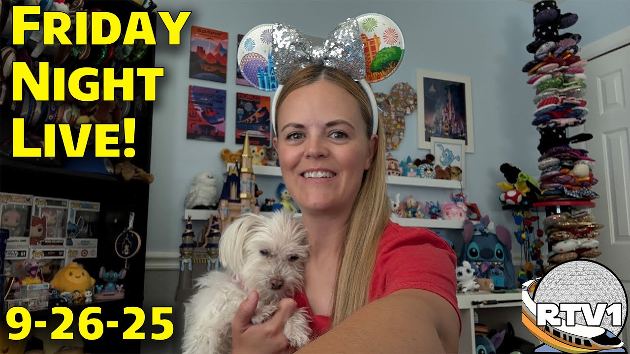 Friday Night Live Stream Announcement - 9-26-25 - Walt Disney World