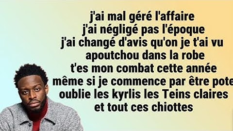 Abou Debeing ft Dadju - Faut M'Excuser (Lyrics)