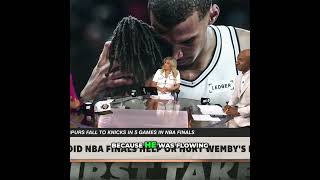 De'Aaron Fox's Playoff Struggles &amp; Wemby's Finals Run #shorts