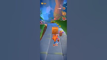 Crash Badicoot:On the run ! Survival run bug part 5 - turtle woods