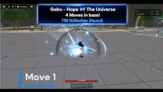 TSB Skillbuilder V2 - Goku Base Test.