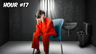 I Survived 24 Hours In The Darkest Prison!