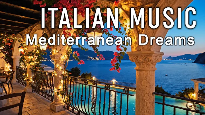 🎶 Italian Vibes & Mediterranean Music 🎶 2+ Hours Serene Amalfi Coast & Lake Como Relaxing Scenery 4K