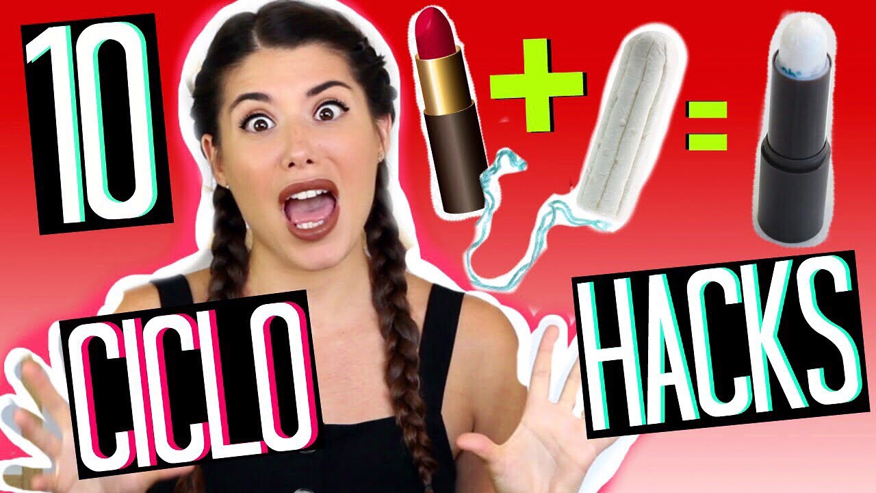 10 TRUCCHETTI SUL CICLO che TUTTE LE DONNE dovrebbero sapere!!! 😱❤️