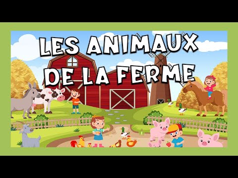 Los animales de la granja en francés 🐮🐥🐷 | Vocabulario