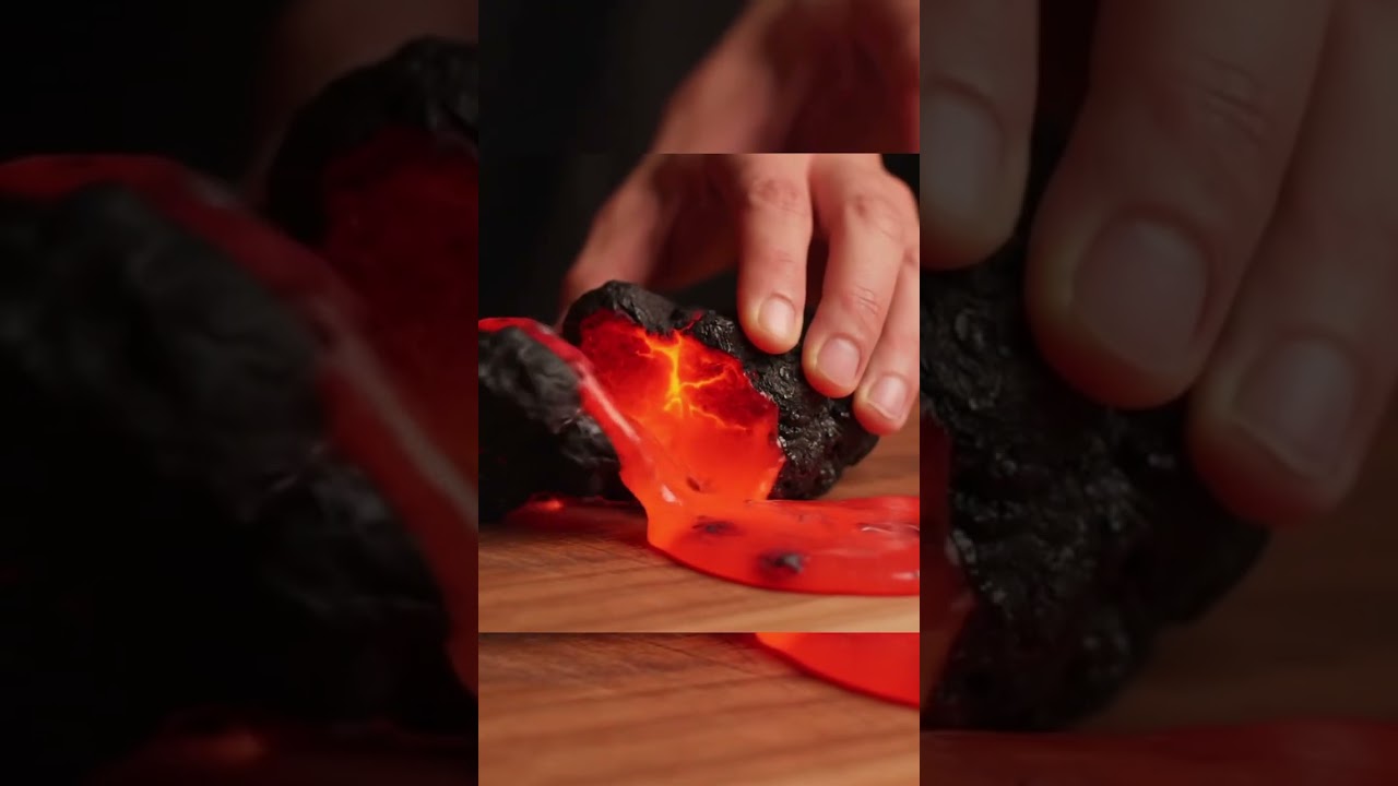Lava Rock Cutting | ASMR 