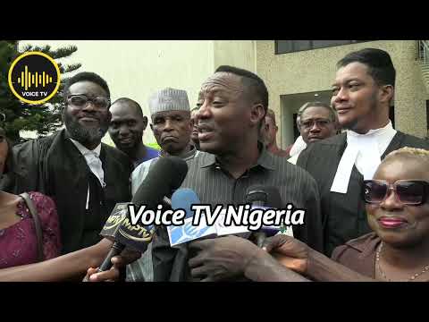 Drama In Court: Sowore Mock DSS DG As He Ran Out Of Court Seating At Federal High Court Abuja
