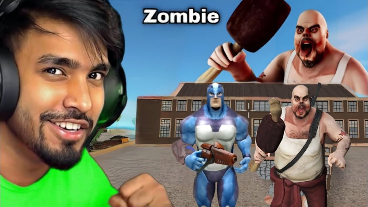 Rope hero Mr meat game play 2024 Mr meat attack in rope hero city 5