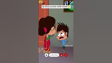 Papam Puli🤣 #funmoji2d #comedy #villagecomedy #cartoon #anime #mom #son #comedyshorts #shorts #funny