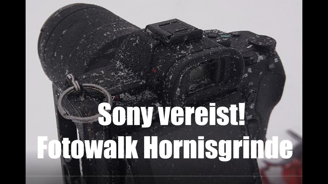 Sony vereist!  Fotowalk Hornisgrinde