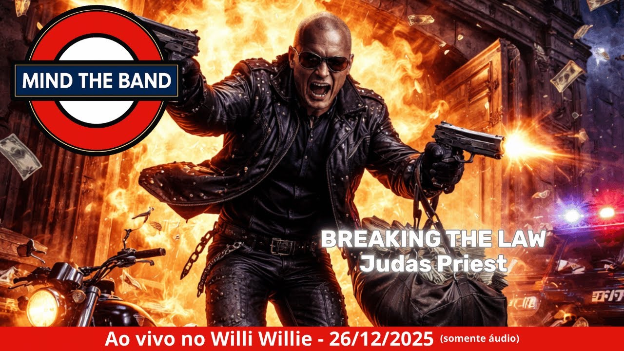 Breaking the Law (Judas Priest) - Cover ao vivo (somente áudio) | MIND THE BAND