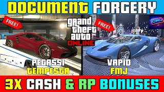 3X BONUSES ON MADRAZO HITS | 2x Bonuses On Document Forgery | GTA Online Weekly Update #gta