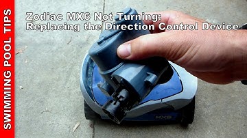 Zodiac MX6 Not Turning: Replacing the Direction Control Device - Side A