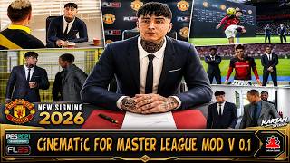 Cinematic for Master League Mod V 0.1 + installation - PES 2021 & Football Life 2026 screenshot 2