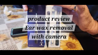Ear Wax Removal - Earwax Remover Tool with 8 Pcs Ear Set - Ear Cleaner with Camera