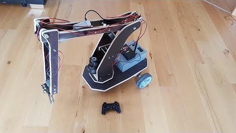 Arduino robot controlled with PS3-Controller