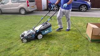 HOW I LOOK AFTER MY GARDEN WITH MAC ALLISTER MOWER