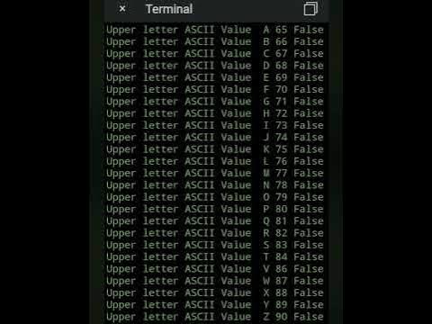 Python Program to Find ASCII Value of Character - YouTube