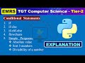 EMRS TGT Computer Science Tier 2 🔥#emrs