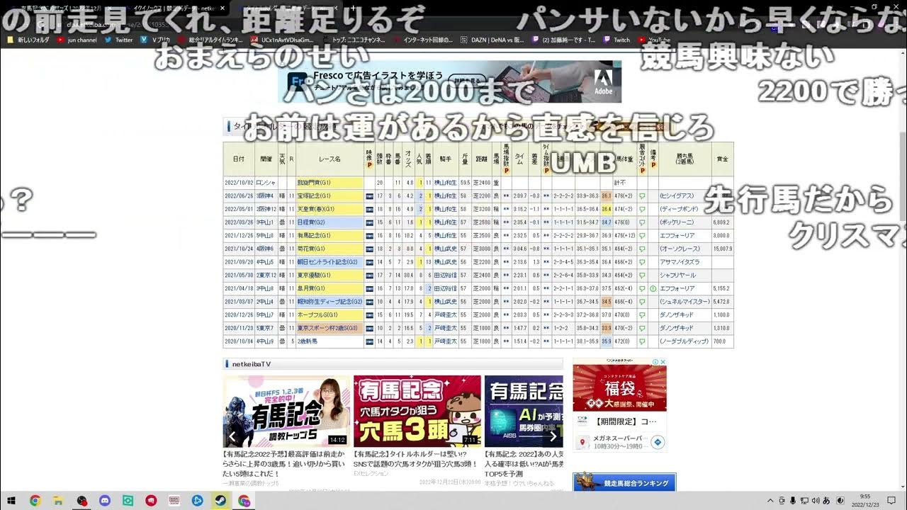 【Twitch】うんこちゃん『復活』【2022/12/23】